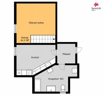 Prodej bytu 3+1 108 m2 Horská, Trutnov