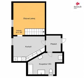 Prodej bytu 3+1 108 m2 Horská, Trutnov