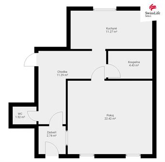 Prodej rodinného domu 54 m2 Tkalcovská, Bystré