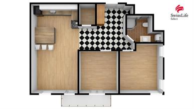 Prodej bytu 3+kk 66 m2, Vochov