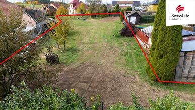 Prodej stavebního pozemku 1381 m2, Kozlov