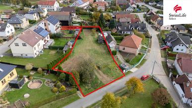 Prodej stavebního pozemku 1381 m2, Kozlov