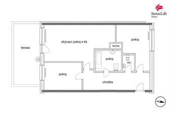 Prodej bytu 3+kk 68 m2 Federova, Praha