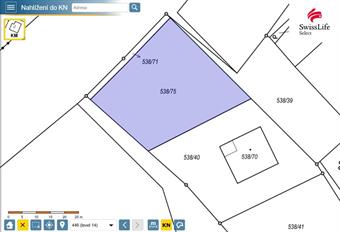 Prodej stavebního pozemku 1340 m2, Včelná