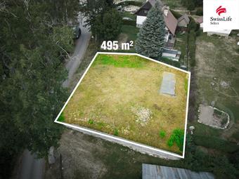 Prodej stavebního pozemku 495 m2 Horní Planá
