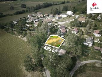 Prodej stavebního pozemku 495 m2 Horní Planá