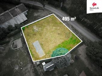Prodej stavebního pozemku 495 m2 Horní Planá