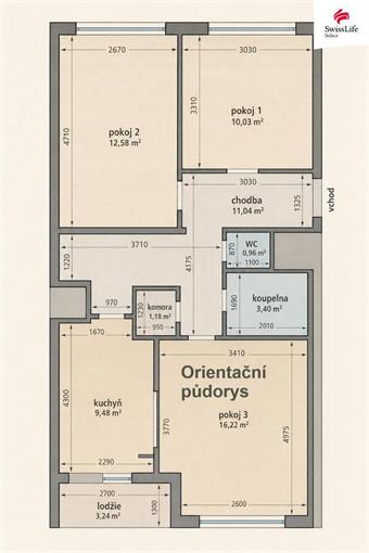 Prodej bytu 3+1 68 m2 Pšenčíkova, Praha