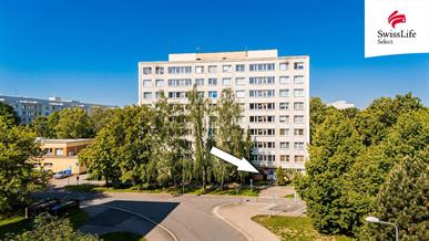 Pronájem bytu 1+kk 26 m2 Sluneční, Pardubice