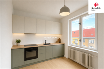 Prodej bytu 2+1 50 m2 Šumavská, Brno