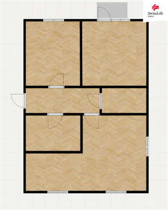 Prodej bytu 2+1 64 m2, Česká Čermná