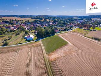Prodej stavebního pozemku 1378 m2, Popelín