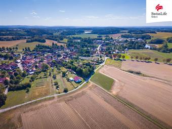 Prodej stavebního pozemku 1378 m2, Popelín