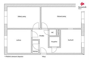 Prodej bytu 3+1 72 m2, Rančířov