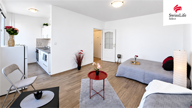 Prodej bytu 1+kk 28 m2 Sluneční, Pardubice