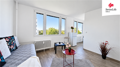 Prodej bytu 1+kk 28 m2 Sluneční, Pardubice