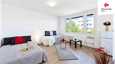 Prodej bytu 1+kk 28 m2 Sluneční, Pardubice
