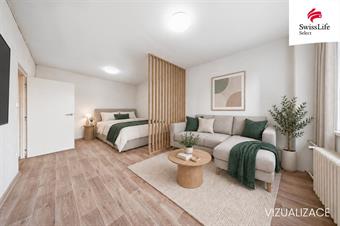 Prodej bytu 1+1 40 m2 třída Edvarda Beneše, Hradec Králové