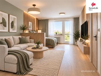 Prodej bytu 1+1 38 m2 Erno Košťála, Pardubice