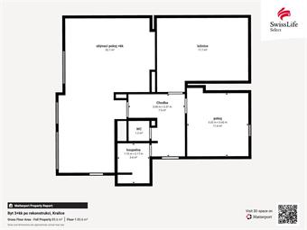 Prodej bytu 3+kk 85 m2, Chlístovice