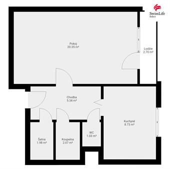 Pronájem bytu 1+1 40 m2 Sídliště Hegerova, Polička