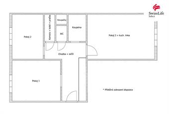 Prodej bytu 3+kk 58 m2 Erbenova, Jihlava