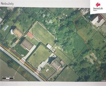Prodej stavebního pozemku 7762 m2, Nebužely