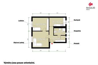 Pronájem bytu 2+1 56 m2 Chválenická, Plzeň